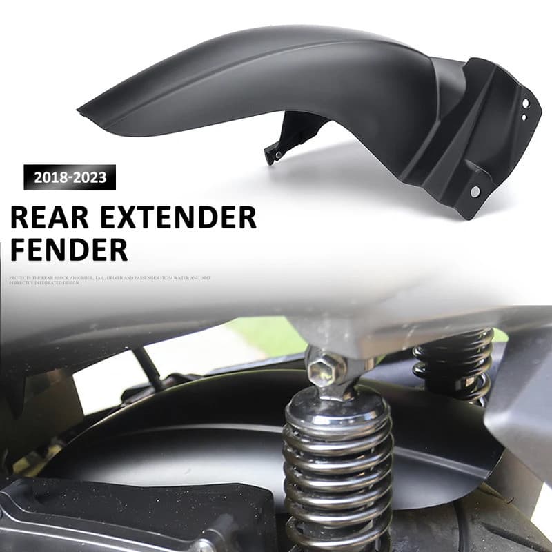 ด้านหลัง Fender ล้อ Hugger Extension สําหรับ Yamaha XMAX300 Xmax 300 รถจักรยานยนต์ Splash Guard X-MAX300 X-max 300 2018 2019 2020 - 2024