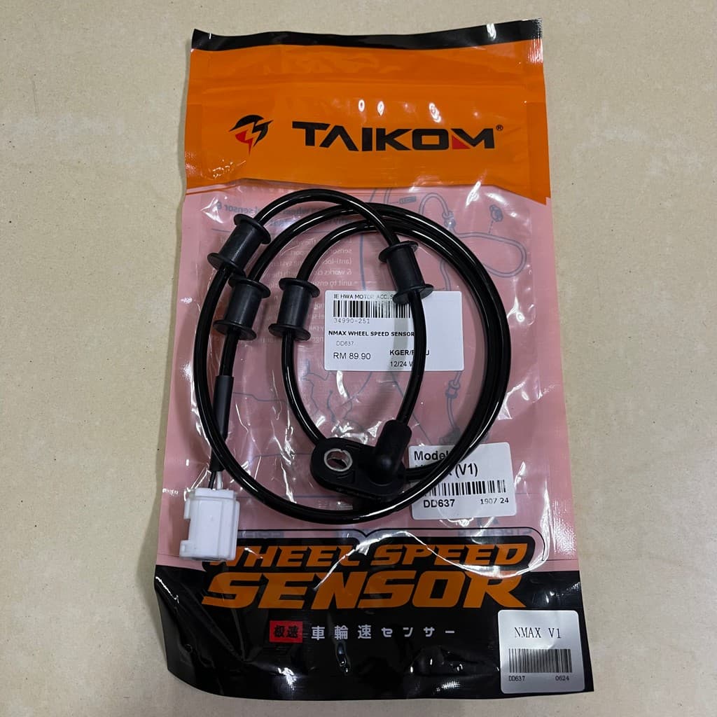 YAMAHA NMAX155 V1 NMAX 155 NMAX-155 NMAX V1 NMAX LAMA RACING ล้อเซ็นเซอร์ความเร็ว TAIKOM RACING CABLE FRONT WHEELSPEED