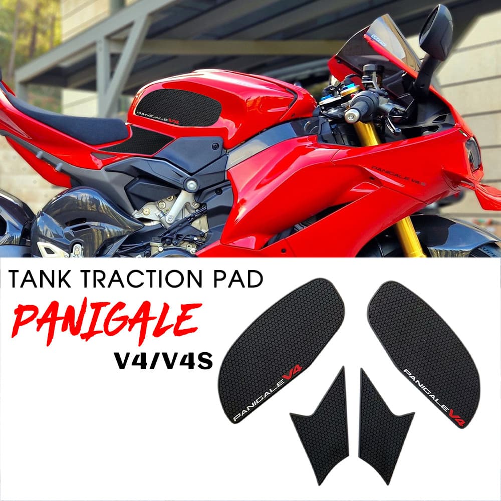 G2025 Panigale V4 / V4S รถจักรยานยนต์รถจักรยานยนต์ Grip สําหรับ DUCATI PANIGALE V4 S อุปกรณ์เสริมถัง Traction Pad Paniga