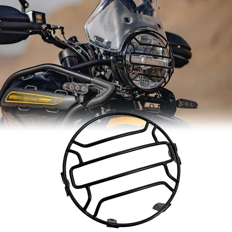 สําหรับ Royal Enfield Himalayan 450/452 ปี 2024-2025 ตะแกรงป้องกันไฟหน้า พร้อมฝาครอบ