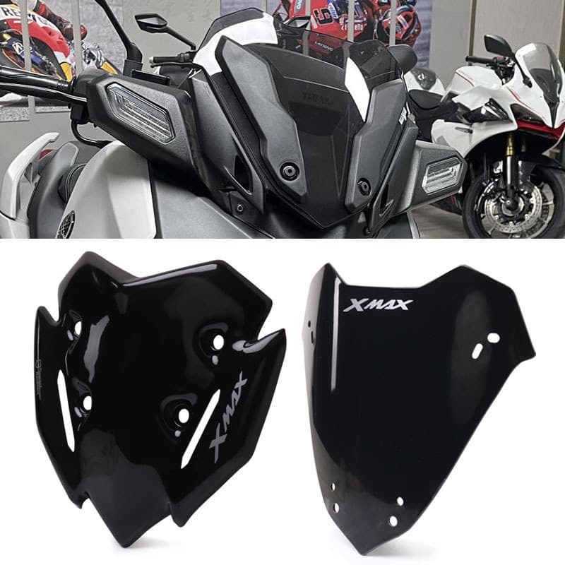 Fit สําหรับ YAMAHA XMAX300 X-MAX 300 X-MAX XMAX 300 125 250 2023 รถจักรยานยนต์หน้าจอกระจก Fairing กระจก Baffle Wind Deflectors