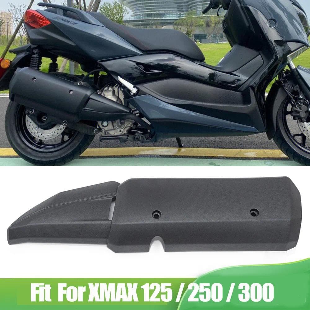 Zเหมาะสำหรับ YAMAHA 2018 - 2024 XMAX250 XMAX300 ฝาครอบท่อไอเสียรถจักรยานยนต์ตัวป้องกัน XMAX X-MAX 250 300 2019 2020 2021