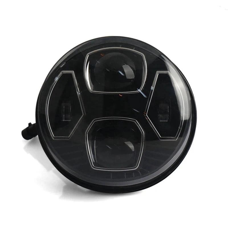 อุปกรณ์เสริมรถจักรยานยนต์ด้านหน้า LED ไฟหน้าไฟหน้า Fairing สําหรับ Vespa GTS300 Gts300 Gts300 Gts 300 GTS 300-Boom