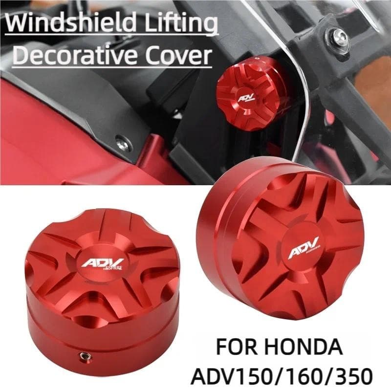 CHEKIS ของแท้การปรับเปลี่ยนอุปกรณ์เสริมเหมาะสําหรับ Honda ADV160 ADV150 ADV350 ดัดแปลงกระจกปรับตกแต่งหมวกกระจกสวิทช์ปรับโลหะฝาครอบป้องกัน wi