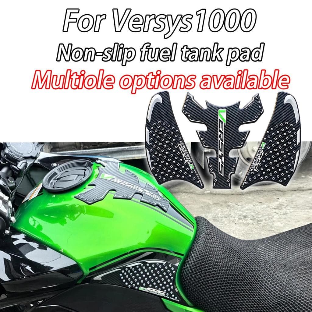 สําหรับ Kawasaki Versys 1000 Versys 1100 SE Versys รถจักรยานยนต์ Anti-slip ถัง Pads การใช้ถัง Grips ถังสติกเกอร์ป้องกันเข่า Pads