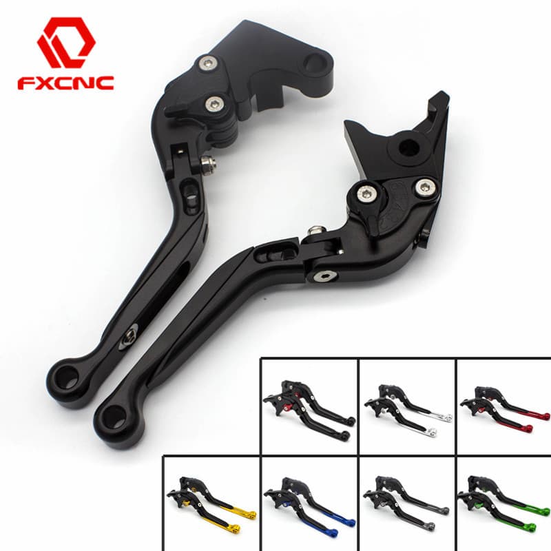FX2022 CNC Adjustable Folding Extendable Brake Clutch Lever fit For Royal Enfield Interceptor 650 GT650 Motorcycle Acces