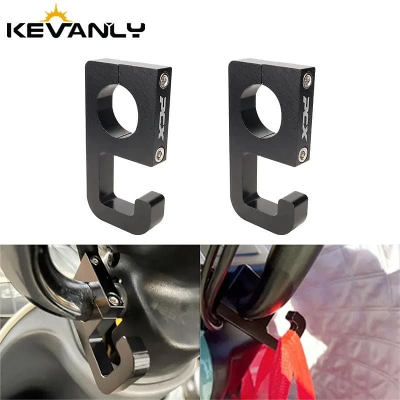 1 PC รถจักรยานยนต์ Hook Handlebar กระเป๋าเดินทางตะขอแขวนสําหรับ Honda PCX125 PCX150 PCX160 PCX 125 PCX 150/160 อุปกรณ์เสริม