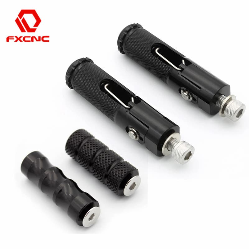 FXMotorcycle CNC Foot Peg Folding For Honda CBR600 F4i CB400 CBR 500 900 1000 929 954 RR CBR150R CBR125R CBR954 Footpeg 