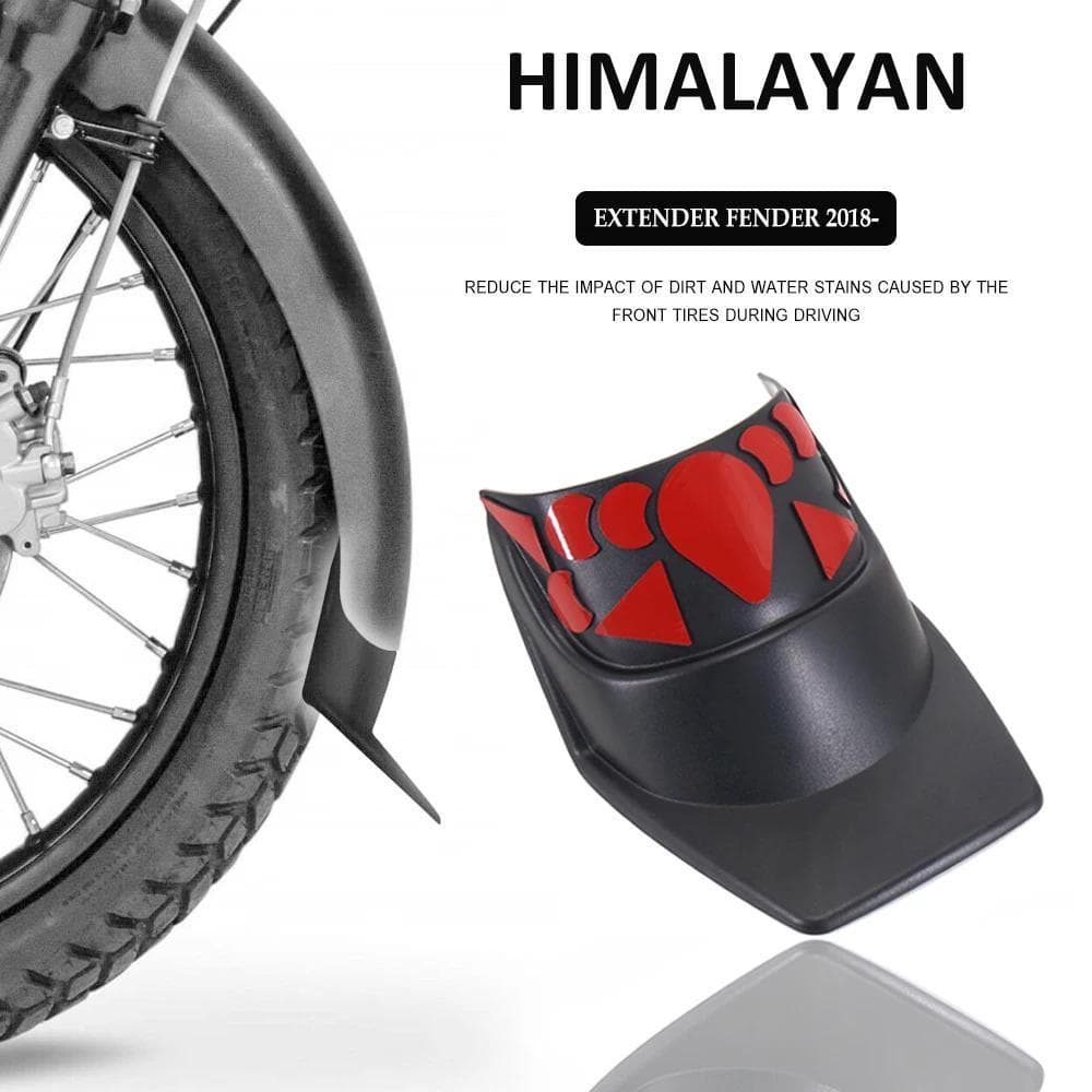 fยางหน้าล้อFender Mudguard Extender Hugger Splash Mud GuardสําหรับRoyal Enfield Himalayan HIMALAYAN 2018 2019 2020 2021 