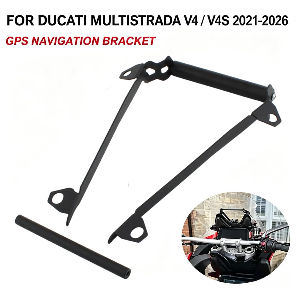 V4 V4S 2026 ใหม่รถจักรยานยนต์โทรศัพท์มือถือ GPS Mount Navigation Bracket สําหรับ DUCATI MULTISTRADA V4 S V4S 2021-2025 2024