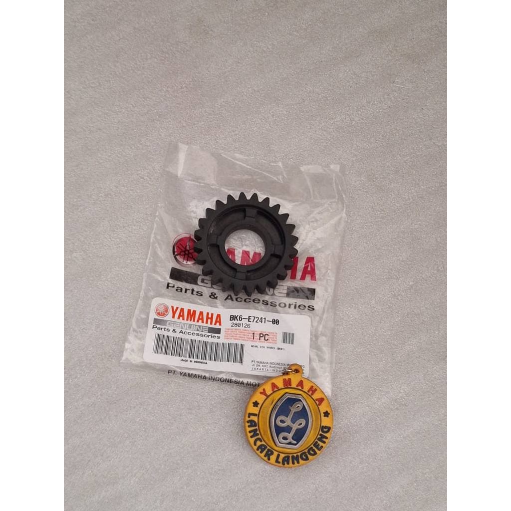 เกียร์ 4TH WHEEL / GEAR RATIO 4 YAMAHA R15 V3 / MT15 ORIGINAL YGP BK6-E7241-00