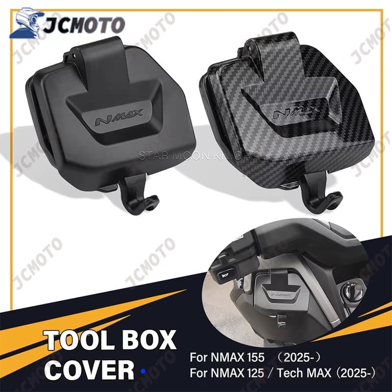 สําหรับ Yamaha N-MAX 155 125 V3 Nmax155 Tech MAX Nmax155 2025 2026 กล่องเครื่องมือฝาครอบด้านข้างกระเป๋าฝาครอบกันน้ํา N Max