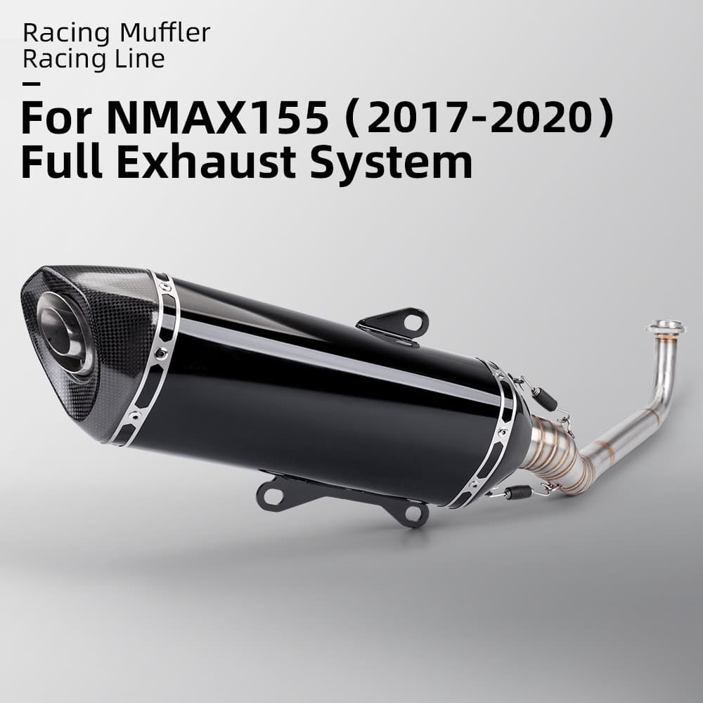 NMAX155 NMAX125 ท่อไอเสียรถจักรยานยนต์ท่อกลาง Link ท่อ Slip-On สแตนเลสเชื่อมต่อสําหรับ NMAX N-MAX 125 155