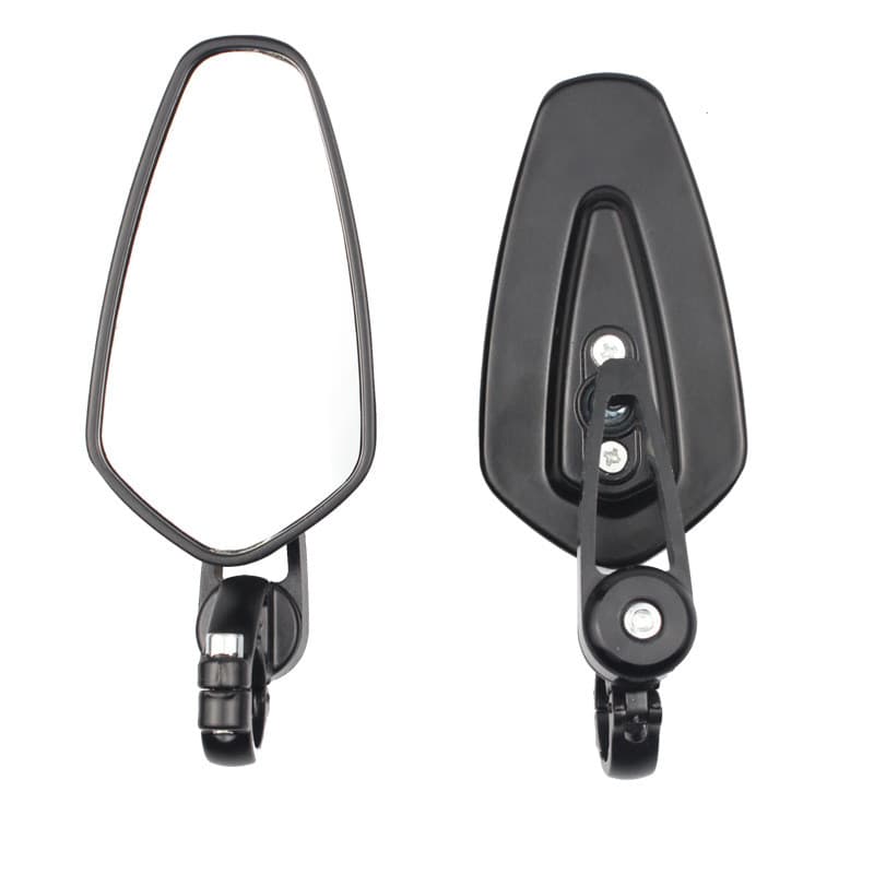 Premium-RTS กระจกรถจักรยานยนต์ 7/8 "22mm Moto Handlebar End กระจกมองหลังด้านข้างสําหรับ Yamaha MT-03 MT-09 FZ-09 MT-10 FZ-10 MT-25 FZ6 FZ8