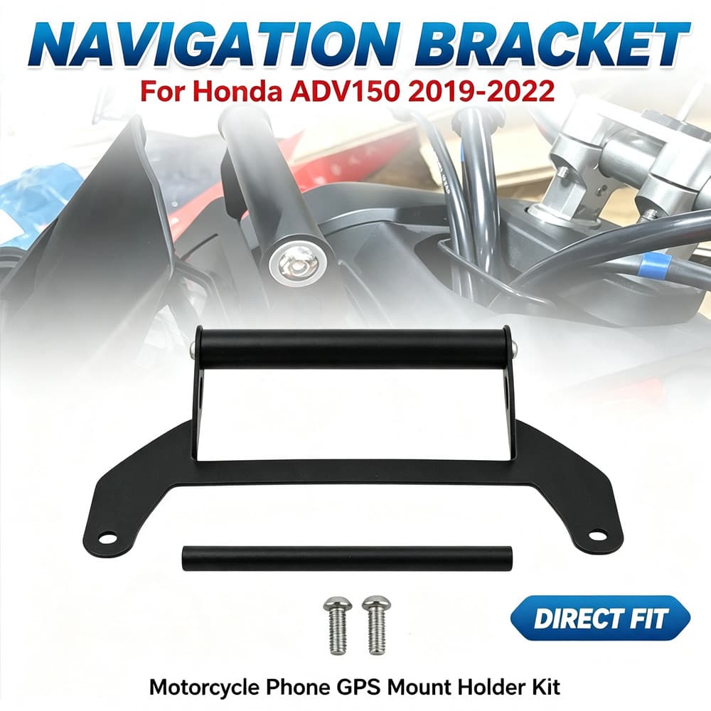 ADV150 Navigation Bracket สําหรับ Honda Adv 150 Adv150 2019-2022 2021 ADV-150 Stand Holder โทรศัพท์โทรศัพท์มือถือ GPS แผ่น Bracket