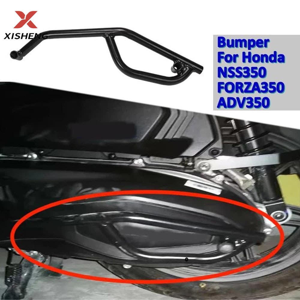 ฝาครอบเกียร์รถจักรยานยนต์ฝาครอบไดรฟ์ Crash Bar กันชนสําหรับ Honda FORZA350 NSS350 FORZA350 ADV350