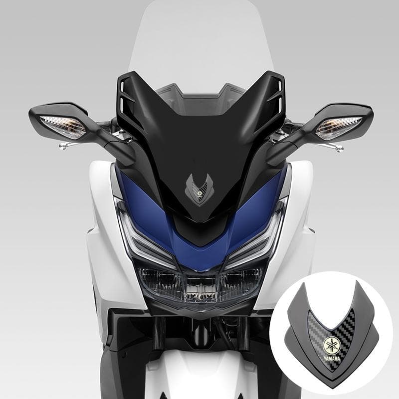 รถจักรยานยนต์โลหะสัญลักษณ์สังกะสีวัสดุ 3D สติกเกอร์ตกแต่งสําหรับ Yamaha NMAX 155 Yamaha Aerox 155 NVX 155 XMAX 250/300 MT 15 R15 R15M XSR155 WR155R อุปกรณ์เสริม