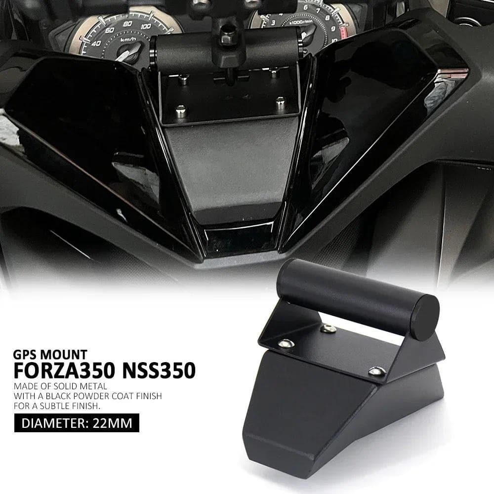 ที่วางขาตั้งใหม่โทรศัพท์โทรศัพท์มือถือ GPS Bracket 22 มม.สําหรับ Honda Forza 350 Forza350 FORZA350 NSS350 2021 2022 2023