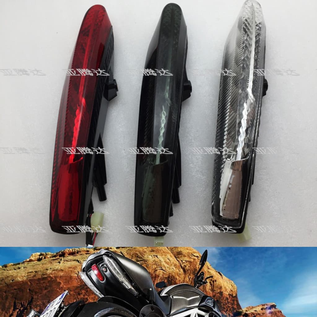 โปรโมชั่นใหญ่ DUCATI DUCATI diavel Big Velcro รถจักรยานยนต์ LED ไฟเลี้ยวด้านหลังไฟท้ายด้านหลังไฟเบรค
