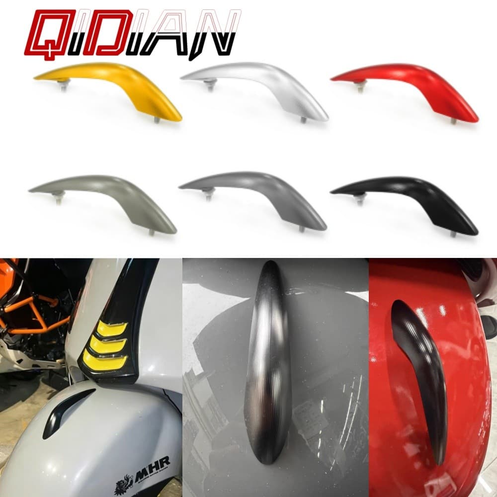 สําหรับ VESPA GTS GTV250 300 2013-2020 CNC อลูมิเนียมด้านหน้า Mudguard จมูก Beak ตกแต่งฝาครอบ