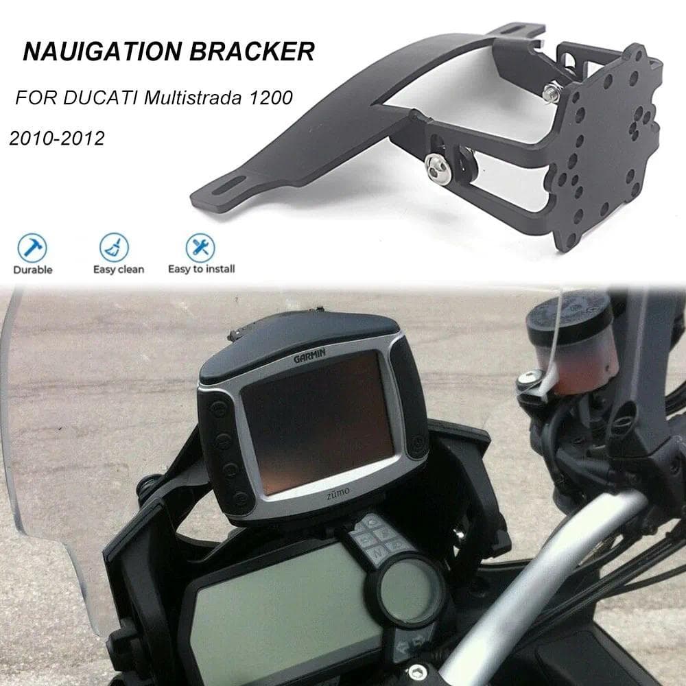 TN Multistrada 1200 Mobile phone navigation bracket GPS Navigation bracket support for Ducati MULTISTRADA 1200 2010-2012