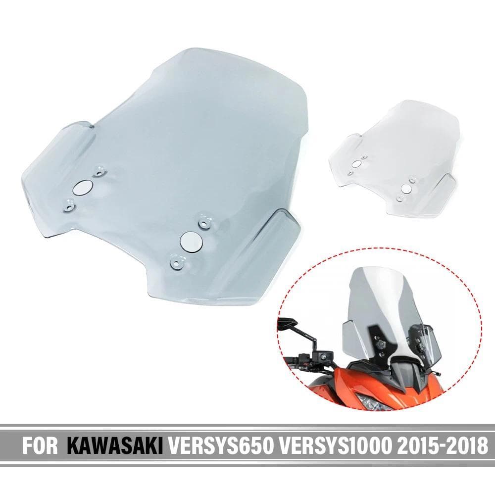 ZJ For Kawasaki VERSYS650 VERSYS1000 Versys 650 2015 2016 2017 2018 Motorcycle Windshield Windscreen Wind Deflectors Pro