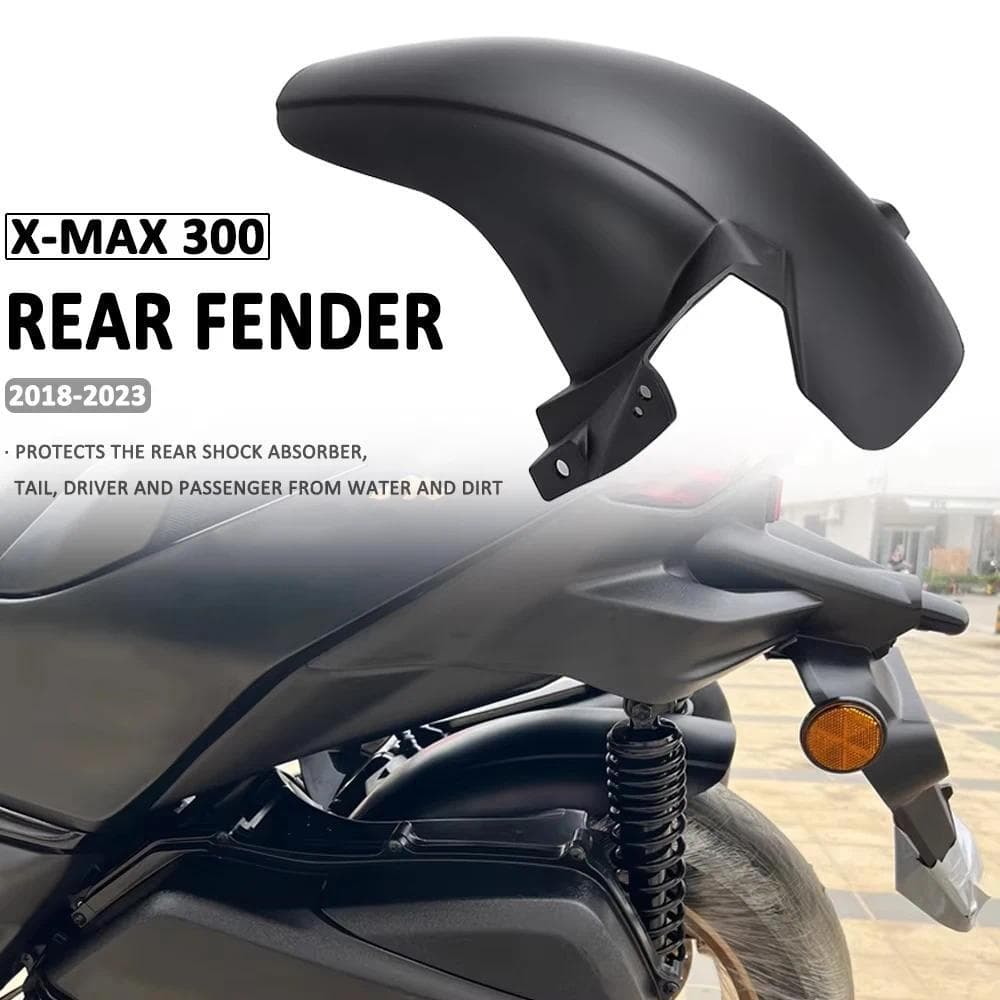 A-อุปกรณ์เสริมมอเตอร์ไซค์บังโคลนหลังสำหรับยามาฮ่า xmax 300 X-MAX XMAX300 300 X-MAX300 2018 2019 2020 2021 2022 2023