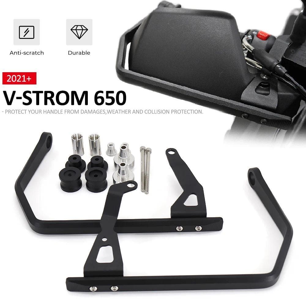 A-ใหม่2021-สำหรับ Suzuki V-Strom Vstrom 650 XT V-strom650รถจักรยานยนต์ Handguard มือ Crash Bar Protector Handlebar จับ h