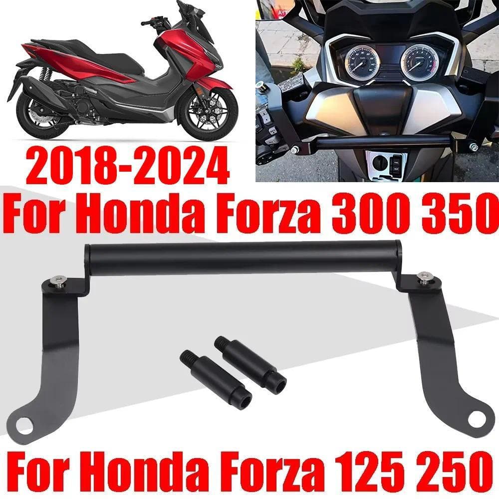 สําหรับ HONDA FORZA 350 Forza350 Forza300 Forza125 รถจักรยานยนต์ที่วางขาตั้งโทรศัพท์มือถือ GPS Navigation Bracket สนับสนุน