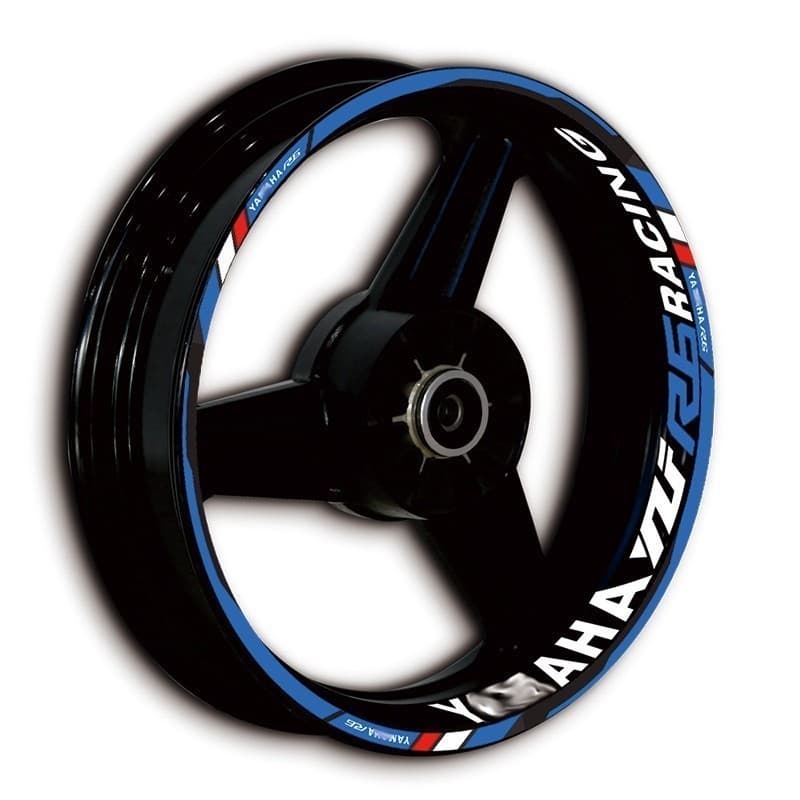 ผลิตภัณฑ์รถยนต์ YAMAHA เหมาะสําหรับ YAMAHA YAMAHA รถจักรยานยนต์ YZF R1 R3 R6 สติ๊กเกอร์ล้อที่ไม่ซ้ํากันดัดแปลงสติ๊กเกอร์กันน้ํา