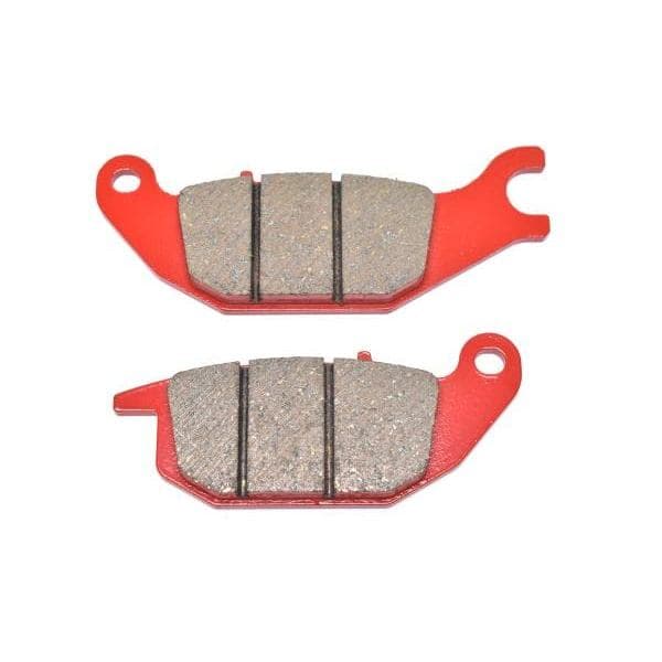 ผ้าเบรกหลัง Daytona (สีแดง/เซมิเมทัลลิก) สำหรับ Honda Monkey 125 (JB02) | Daytona Rear Brake Pads, Red/Semi-Metallic, for Monkey 125