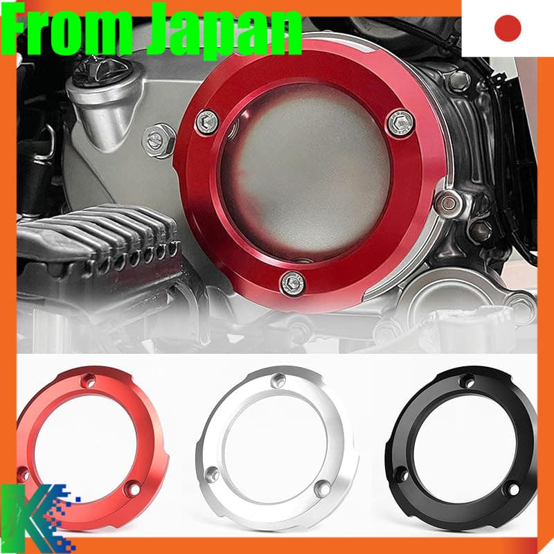 WOOGA Right Frame Slider Engine Guard Cover Protector for Honda Monkey 125, Super Cub C125, Hunter Cub CT125, Trial 125, Monkey 125, Grom 125 - Motorcycle Accessories (Available in Black, Silver, and Red)
