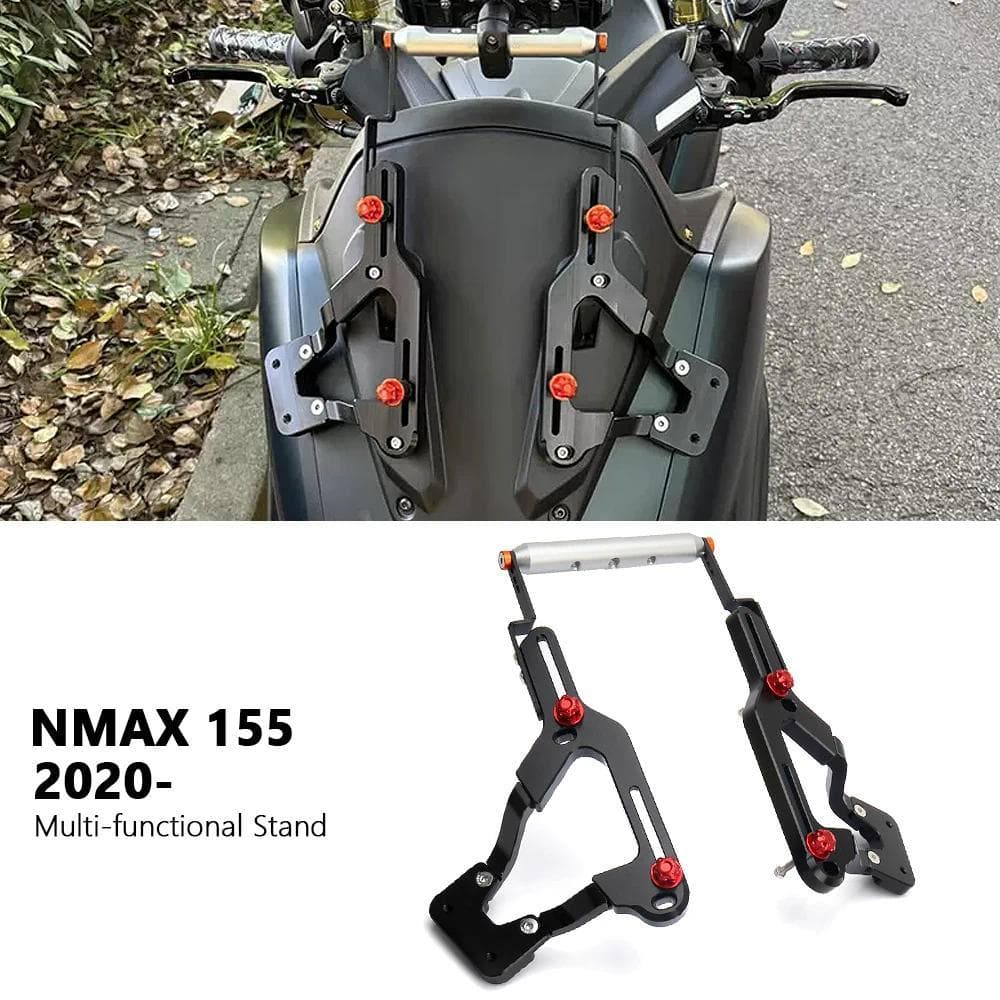 Bที่วางโทรศัพท์ USB สำหรับ YAMAHA N-MAX 155 N-MAX155 NMAX155 2020 2021 2022 2023 อุปกรณ์เสริมรถจักรยานยนต์ GPS นำทางชุดย