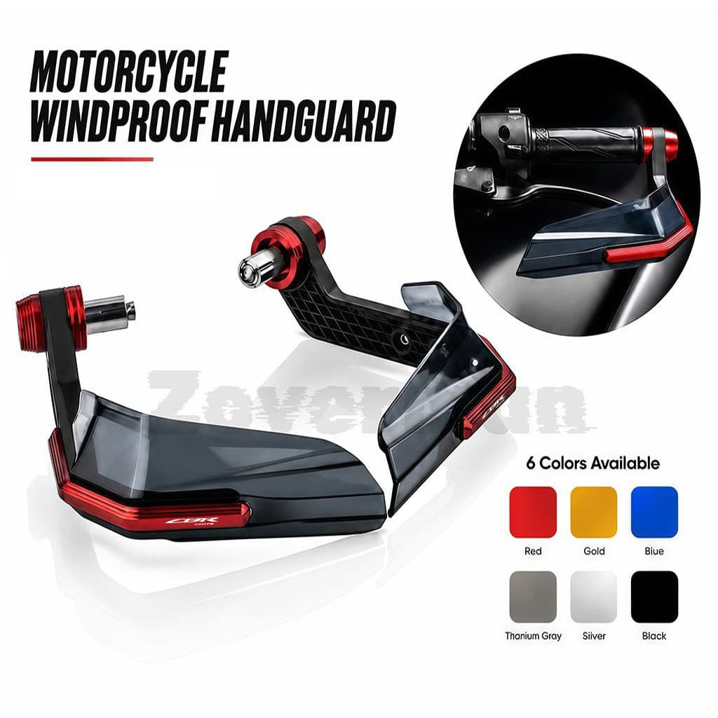 ร้อน!สําหรับ Honda CBR150R รถจักรยานยนต์ Hand Guard 22 มม.Handlebar Windproof Protector คลัทช์เบรคคันโยก GUARD