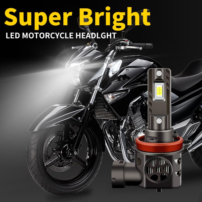 1/2PC สําหรับ Ducati Multistrada 950 848 1100 S ST3S ABS ST4S 1098 1198 848 899 120W H11 Bright สีขาวรถจักรยานยนต์หลอดไฟ LED ไฟหน้า