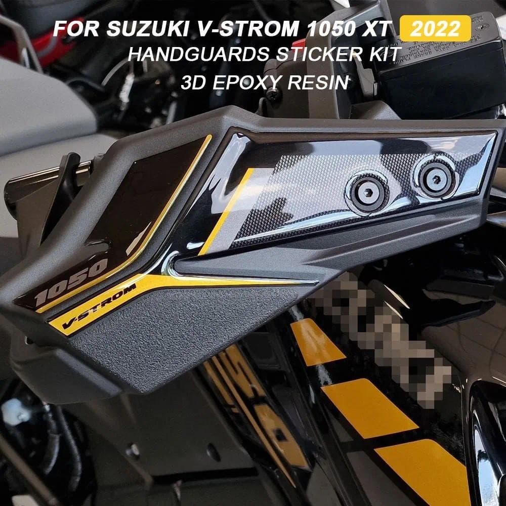 1050XT อุปกรณ์เสริมรถจักรยานยนต์ 3D Epoxy Decal V-STROM 1050 XT สติกเกอร์ชุดป้องกันสําหรับ SUZUKI V-STROM 1050 XT 2020-2022