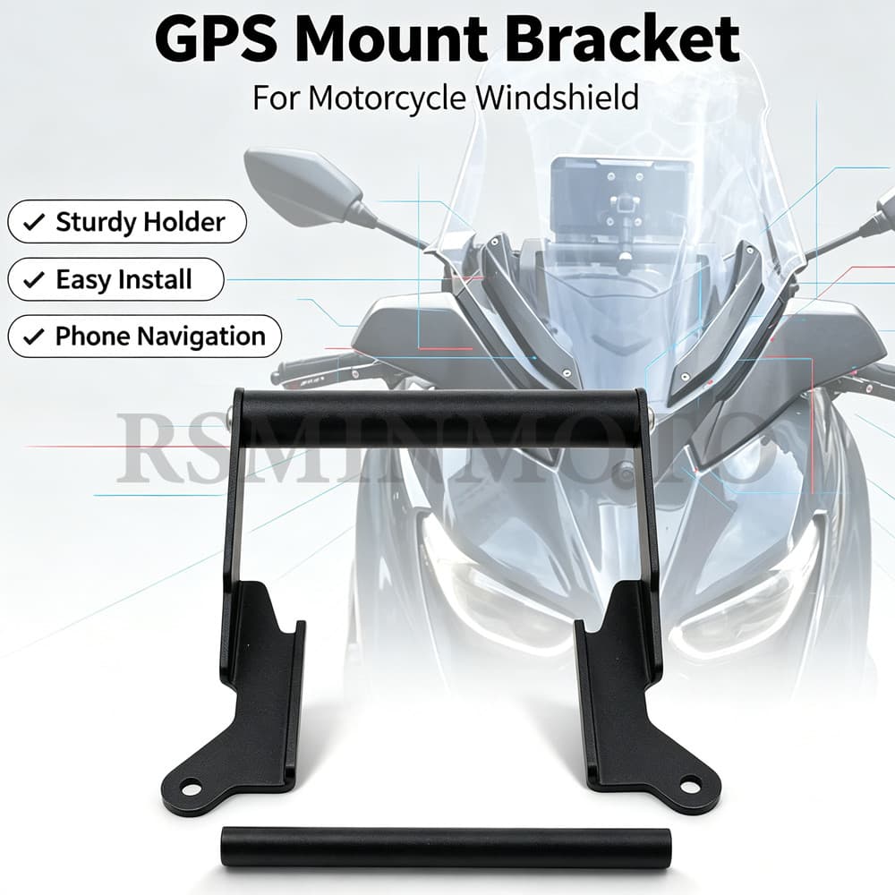 GPS โทรศัพท์สมาร์ทนําทาง Mount Mount ติดตั้งวงเล็บสําหรับ YAMHA Xmax X Max X-max 300 Xmax300 2017-2022