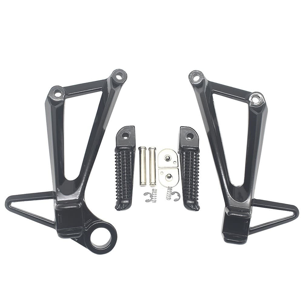 รถจักรยานยนต์ผู้โดยสารด้านหลัง FootPegs Footrest Bracket ชุด Fit สําหรับ YAMAHA YZF R3 YZF-R3 2015-2024 MT03 2020-2024