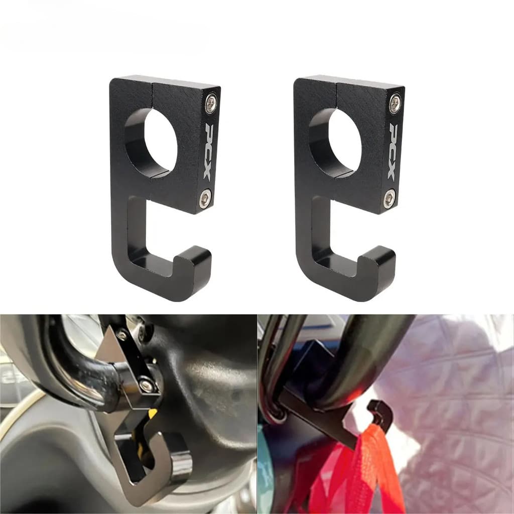 1 PC รถจักรยานยนต์ Hook Handlebar กระเป๋าเดินทางตะขอแขวนสําหรับ Honda PCX125 PCX150 PCX160 PCX 125 PCX 150/160 อุปกรณ์เสริม
