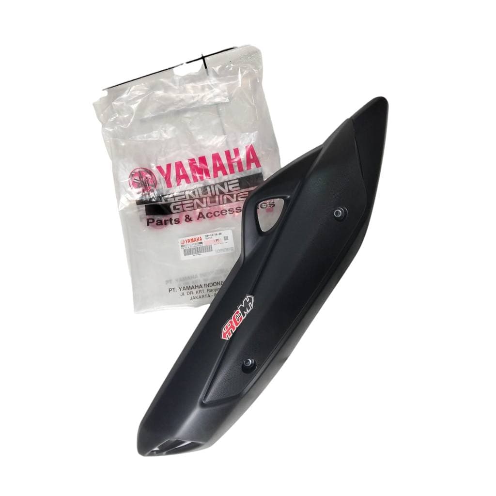 2DP-E4718-00 PROTECTOR SHIELD COVER PROTECTOR COVER EXHAUST MUFFLER YAMAHA NMAX N-MAX N - MAX OLD ORIGINAL YAMAHA YGP PARTS