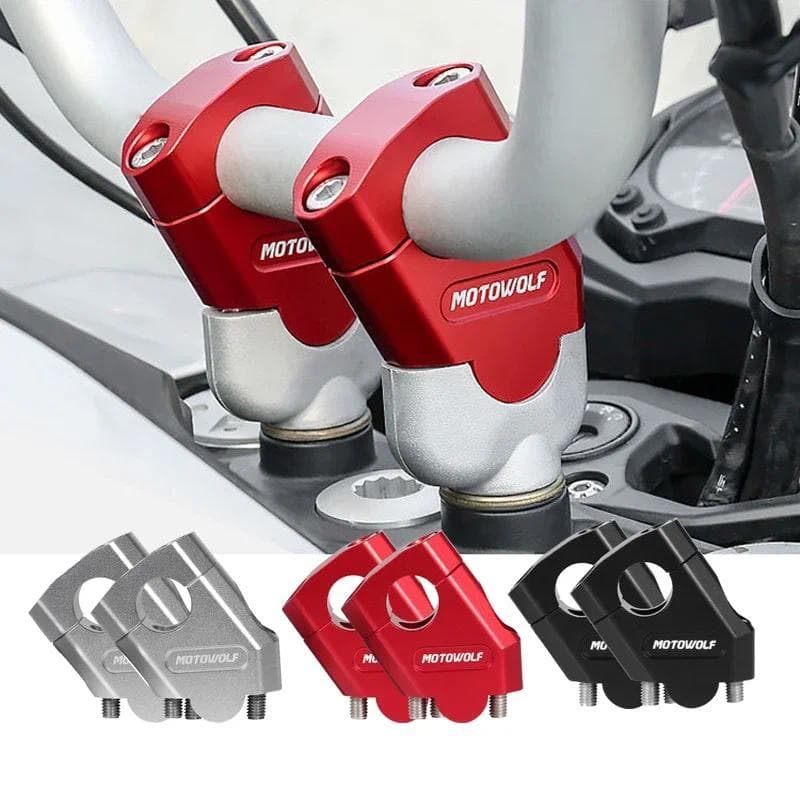 รถจักรยานยนต์Handlebar Riser Bar Mount Handle Clamp 28 มม.22 มม.สําหรับYAMAHA FZ6 S2 FZ 6 FAZERMT-07 MT-09 MT07 MT09 MT 07 MT 09