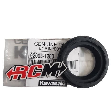 92093-1280 ยาง DUST SEAL COVER SHOCK DUST SEAL SHOCK SKOK NINJA 150R 150 R NINJA RR SS ORIGINAL KAWASAKI KGP ORIGINAL