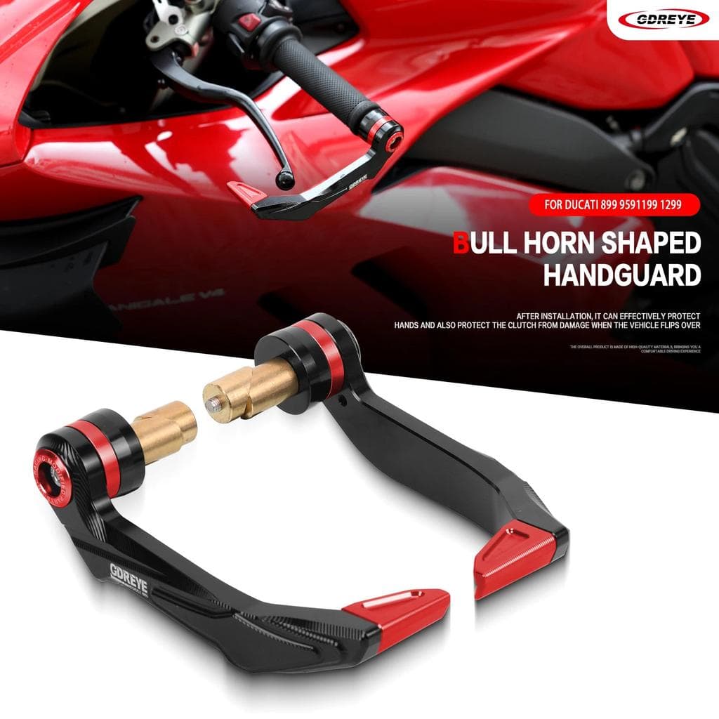 eสำหรับ DUCATI 899 959 1199 1299 Panigale ตัวป้องกันคันเบรกและคลัตช์อะลูมิเนียมหนาสำหรับรถมอเตอร์ไซค์ Panigale 899