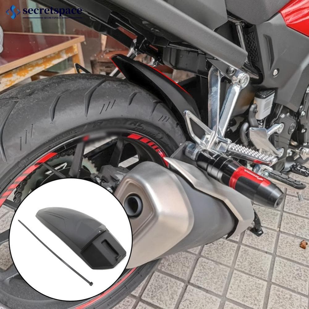 SECRETSPACE รถจักรยานยนต์ด้านหลัง Fender Mudguard ไปข้างหน้า Extension Splash Guard อุปกรณ์เสริมสําหรับ Honda Honda CBR500R 13-20 CB500X 13-20 CB500F 13-20 T7W1