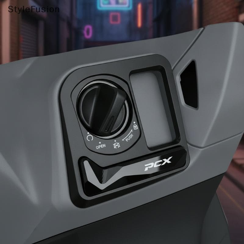เคสป้องกันสวิตช์ lgnition สำหรับ PCX160/125, ฝาครอบป้องกันล็อกประตูไฟฟ้าปี2021-2024รุ่นปี