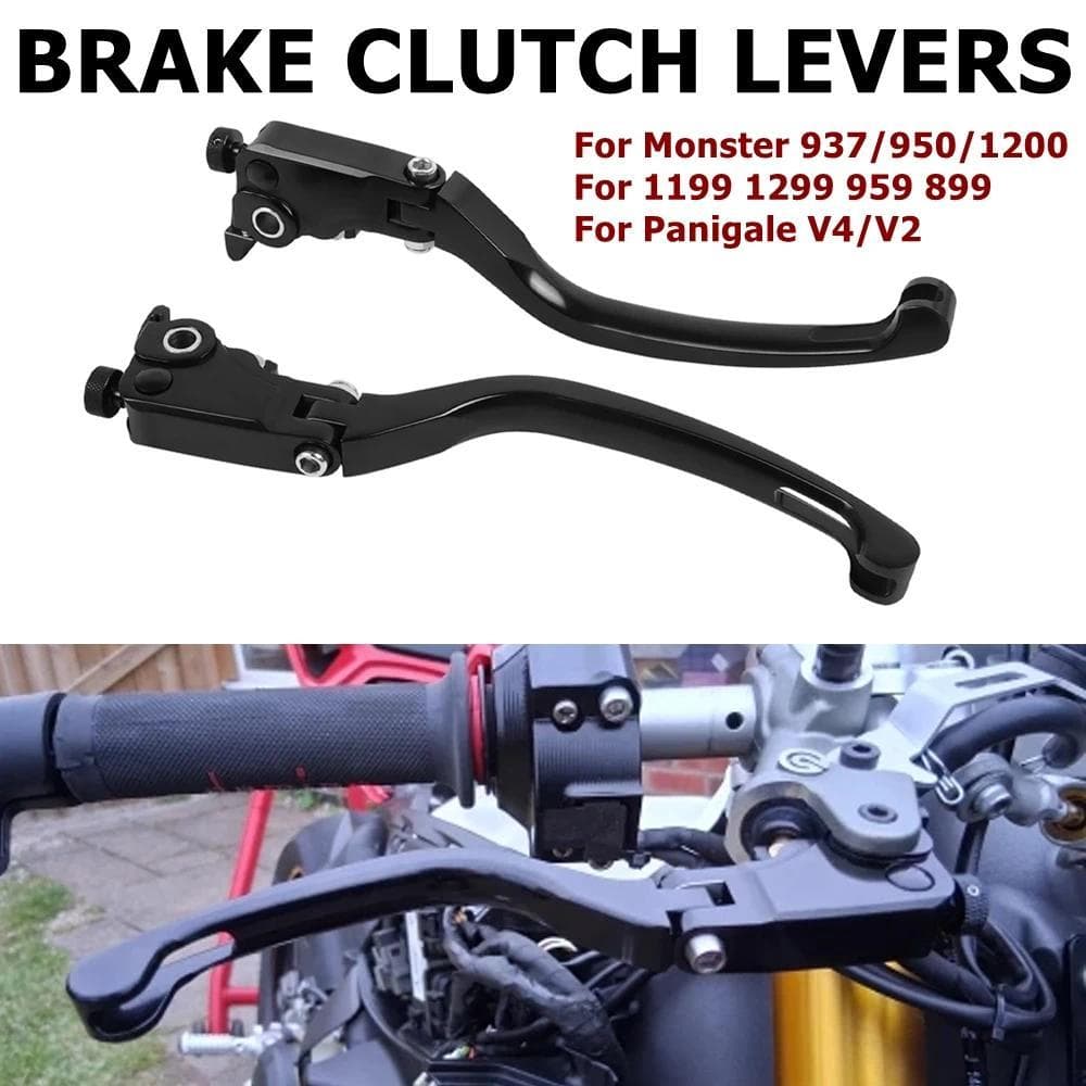 Kสําหรับ Ducati Monster 937/950/1200 1199 1299 959 899 Panigale V4 Panigale V2 รถจักรยานยนต์คลัทช์เบรคเบรค Handlebars Le