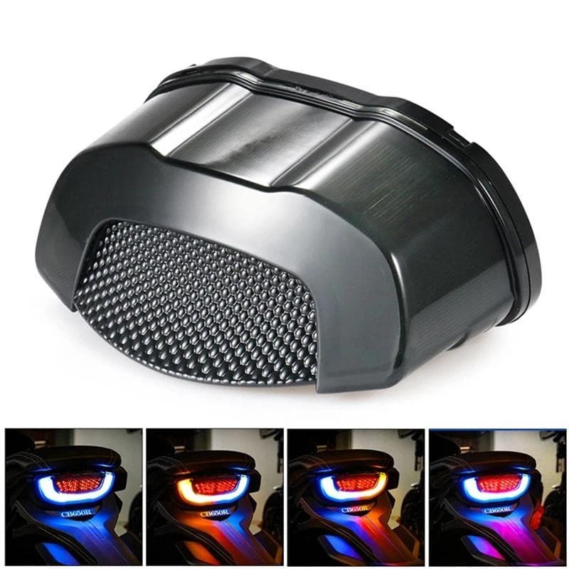 รถจักรยานยนต์ดัดแปลงไฟท้าย LED พร้อมไฟเลี้ยวสําหรับ Honda CB650R CB300R CBR650R เบรคหยุดวิ่งตัวบ่งชี้ LampMotorcycle อุปกรณ์เสริม