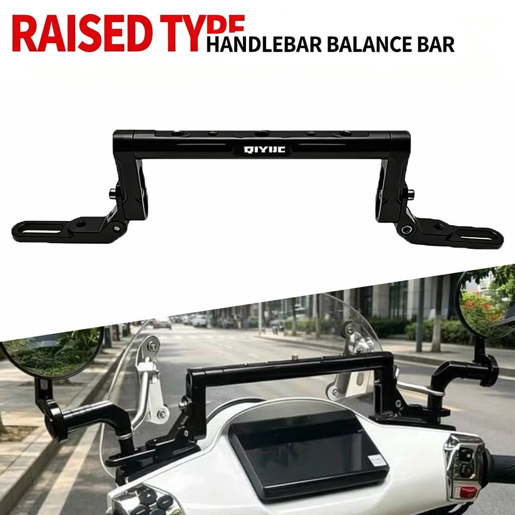 เหมาะสําหรับ Yamaha NMAX125 NMAX155 NMAX155 Turbo Aerox155 Aerox Alpha NVX155 Lexi155 ดัดแปลงมัลติฟังก์ชั่นปรับ Balance Bar Handlebar Crossbar