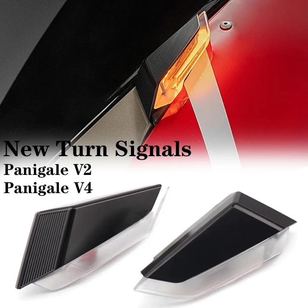ไฟเลี้ยว LED Panigale V2 V4 รถจักรยานยนต์ด้านหน้ากระพริบทิศทาง Flasher สําหรับ Ducati PANIGALE V4 S/R V4S V4R