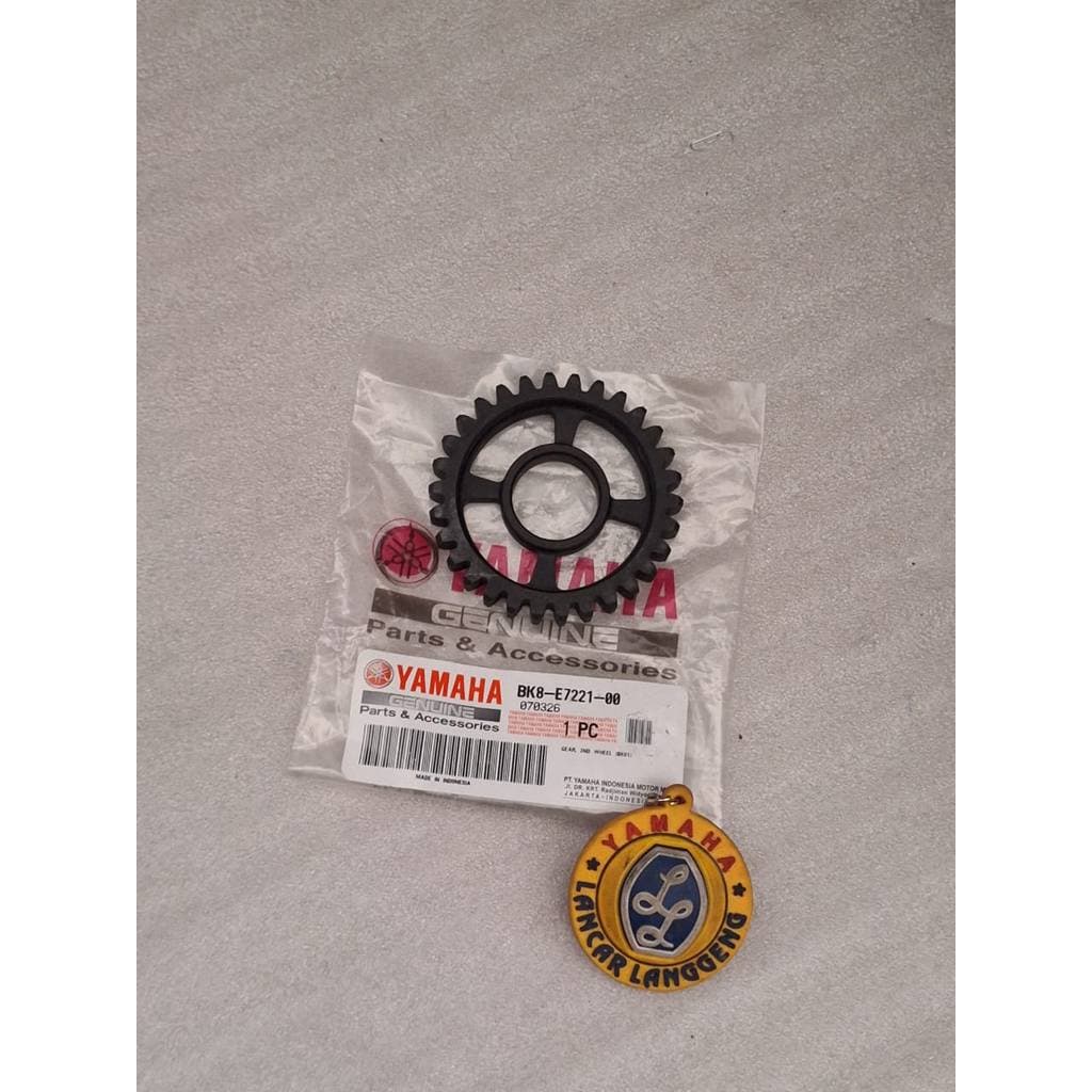 GEAR 2ND WHEEL / GEAR GEAR RSIO 2ND YAMAHA VIXION R / R15 V3 ORIGINAL YGP BK8-E7221-00
